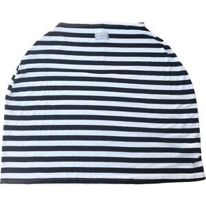 Itzy Ritzy 4-in-1 Nursing|Car seat|Shopping Cart Cover Black|White